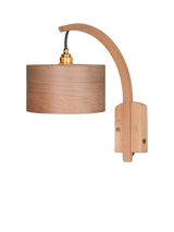 John Lewis Tom Raffield Stem Wall Light Oak- Buy online at McGrocer