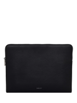 John Lewis Radley Commute Street Leather Laptop Pouch, Black- Buy online at McGrocer
