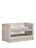 Little Acorns Celeste Cotbed in Cashmere/Grey Ash, UK version