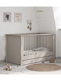 Little Acorns Celeste Cotbed in Cashmere/Grey Ash, UK version