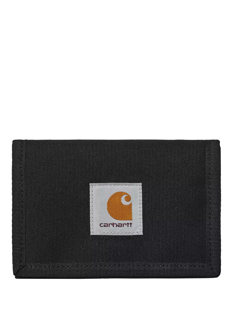 Carhartt WIP Alec recycled fabric wallet black, UK version