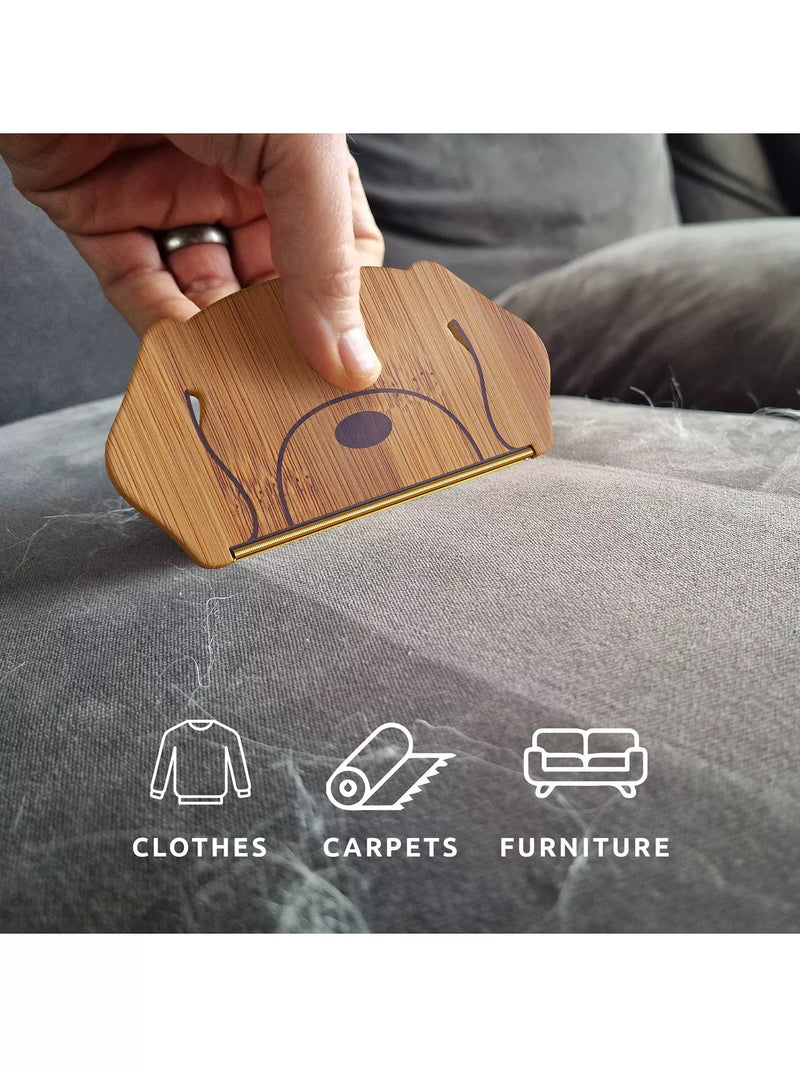 Pikkii Bamboo Dog Hair Remover, imported from the UK