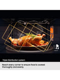 Samsung freestanding microwave 23L stainless steel, UK version
