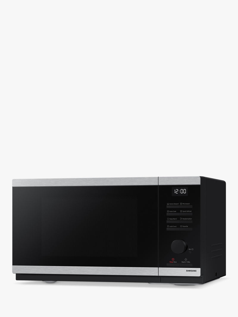 Samsung freestanding microwave 23L stainless steel, UK version