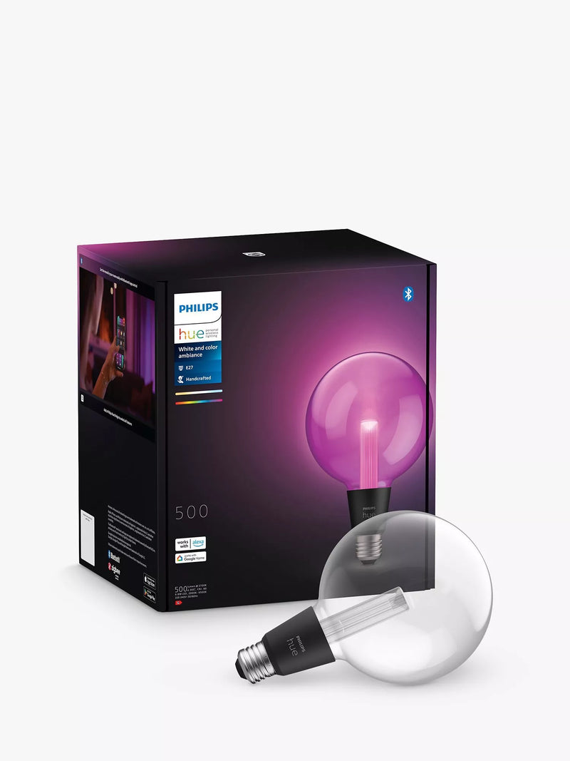 Philips Hue smart LED bulb globe 6.8W E27 (British brand)