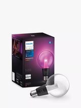 John Lewis Philips Hue White and Colour Ambiance Smart LED Light Bulb with Bluetooth, 6.8W E27, Single- Buy online at McGrocer