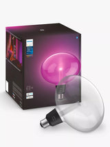 John Lewis Philips Hue White & Colour Ambiance Globe Smart LED Bulb 6.5W E27- Buy online at McGrocer