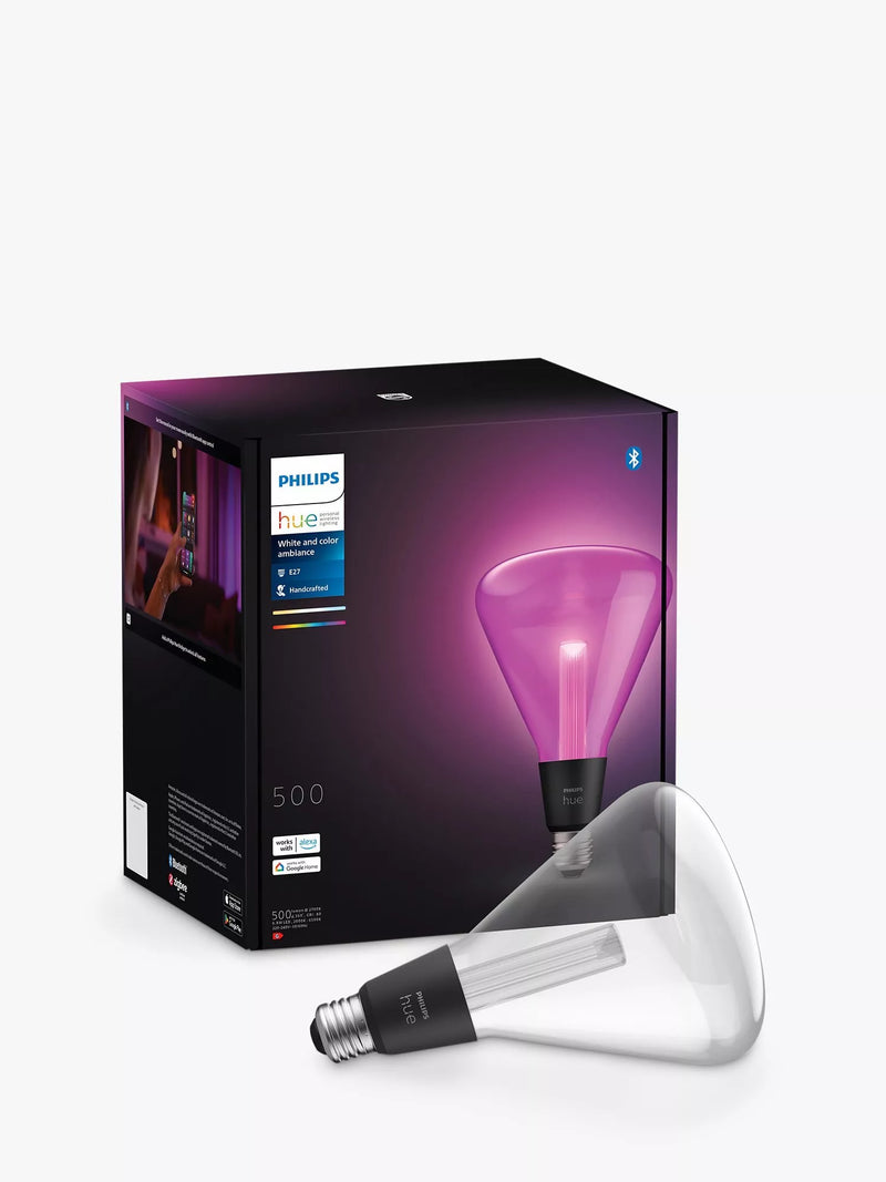 Philips Hue colour changing LED bulb E27 6.8W, UK version