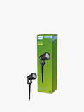 Philips Caper LED outdoor spotlight with IP44 protection, UK version