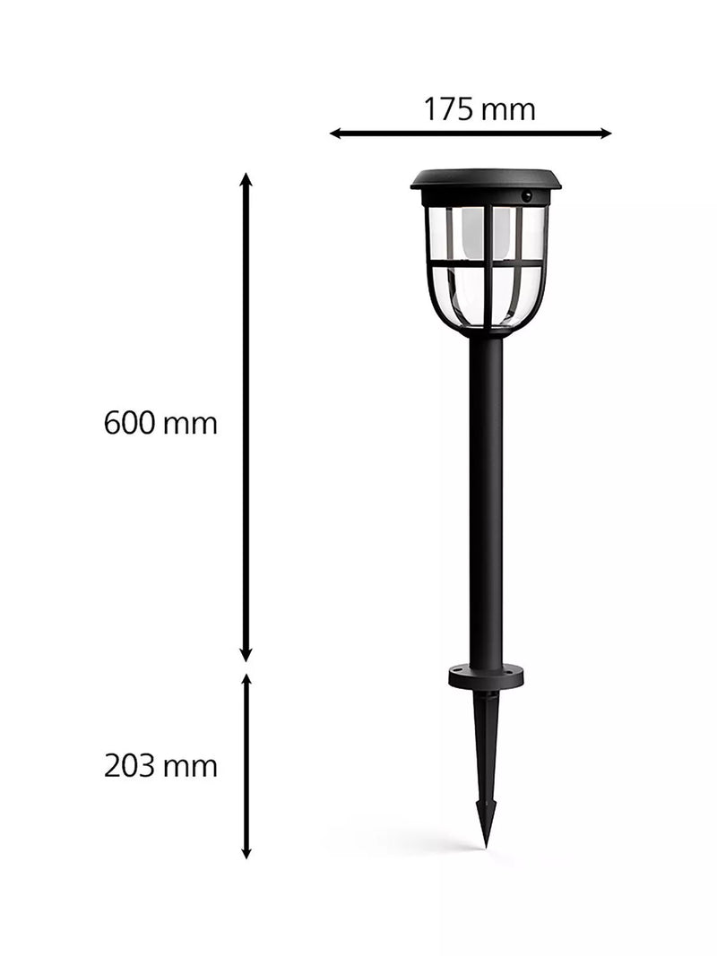 Philips solar powered motion sensor outdoor light, UK version