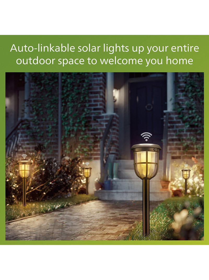 Philips solar powered motion sensor outdoor light, UK version