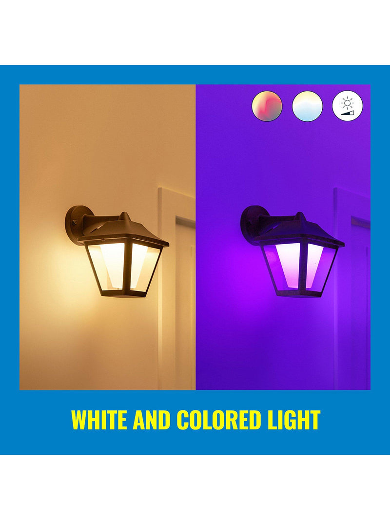 WiZ Smart LED Outdoor Wall Lamp 600 lumen - British product