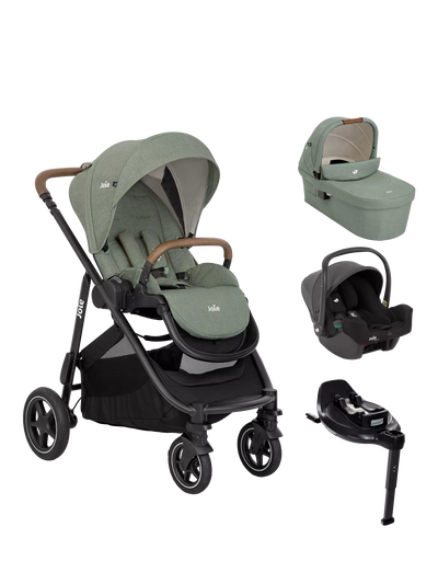 John Lewis Joie Baby Versatrax Kinderwagen, Ramble XL Tragewanne, i-Snug Autositz und i-Base On the Go Encore Bundle – Online bei McGrocer kaufen