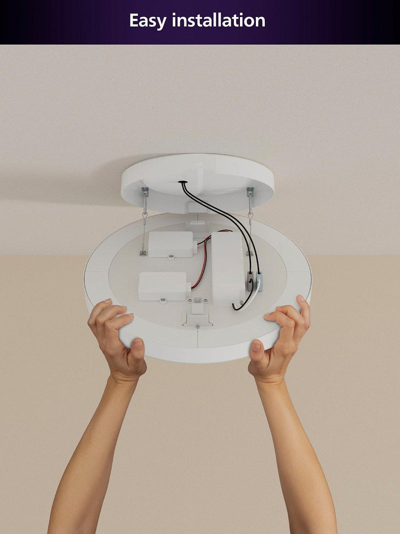 Philips Hue Datura smart ceiling light panel 57cm, UK version