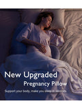 Momcozy F-Shaped maternity body pillow full support - British product