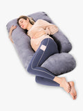 Momcozy U-shaped maternity body pillow, imported from the UK
