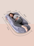 Momcozy U-shaped maternity body pillow, imported from the UK
