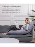 Momcozy U-shaped maternity body pillow, imported from the UK