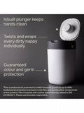 Tommee Tippee Twist & Click nappy bin starter set with refills, UK version