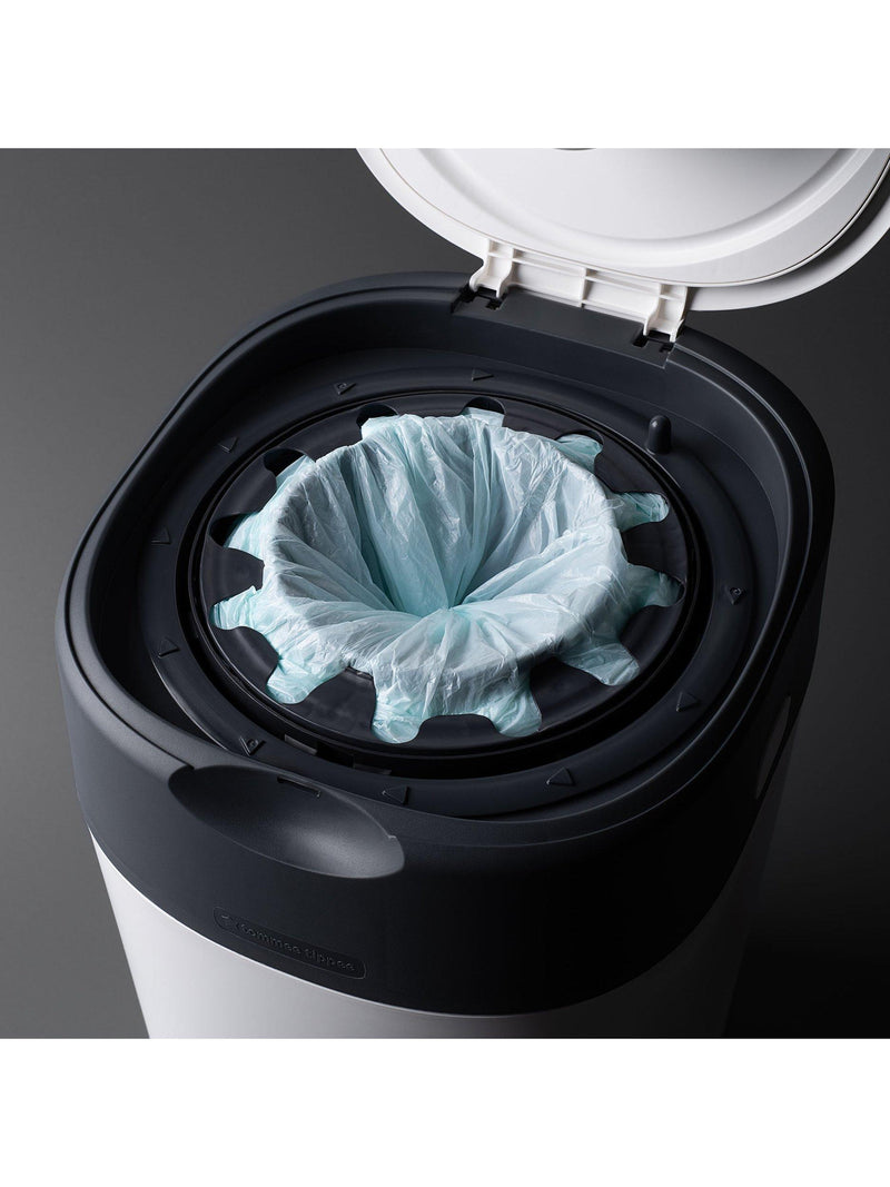 Tommee Tippee Twist & Click nappy bin starter set with refills, UK version