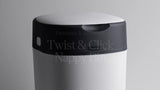 Tommee Tippee Twist & Click nappy bin starter set with refills, UK version
