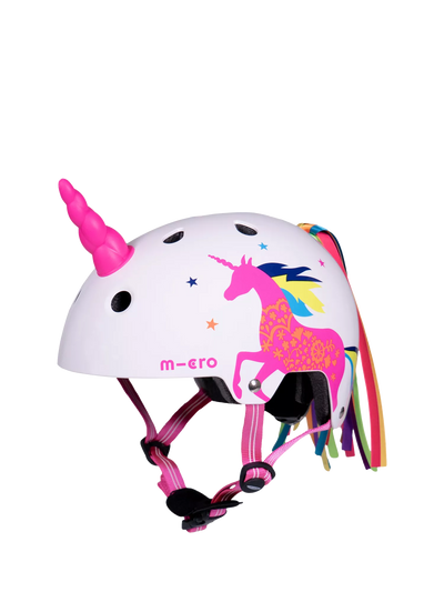 John Lewis Micro Scooters 3D Unicorn Kids' Bike or Scooter Helmet Pink/Multi- Buy online at McGrocer