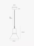 Anglepoise Type 80 ceiling light matte black - British product