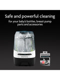 Baby Brezza fragrance-free baby bottle washer detergent tablets, pack of 120 - British product
