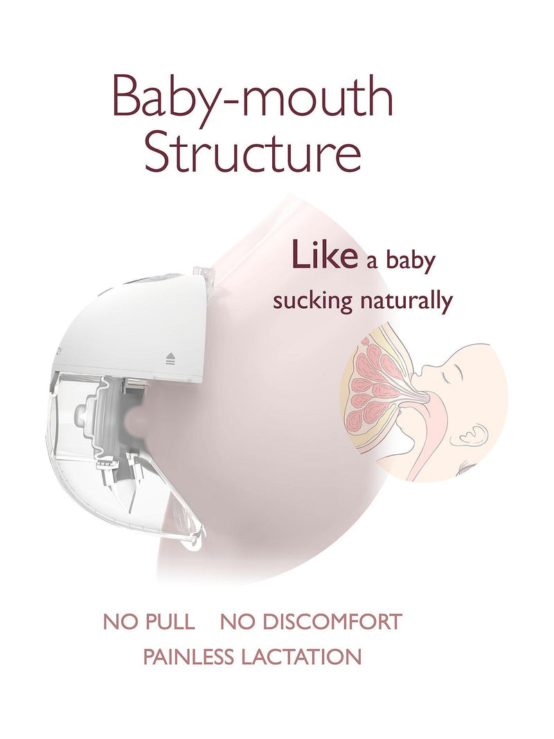 Momcozy M5 wearable single breast pump, imported from the UK