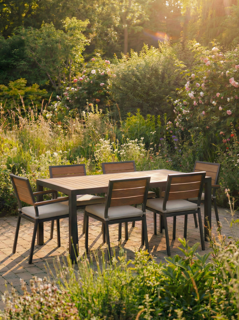 John Lewis Platform garden dining armchair set of 2, UK version