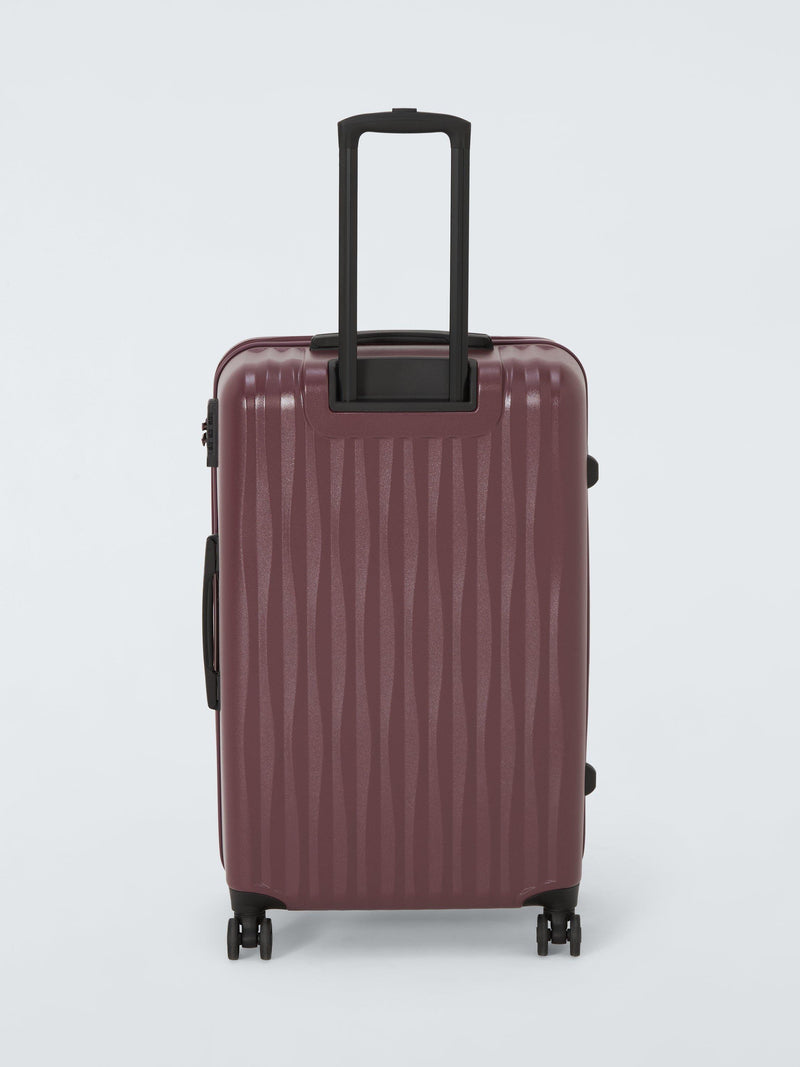 John Lewis Rimini 79cm large suitcase burgundy (British brand)