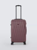 John Lewis Rimini 66cm medium suitcase in burgundy (British brand)