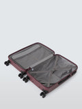 John Lewis Rimini 66cm medium suitcase in burgundy (British brand)