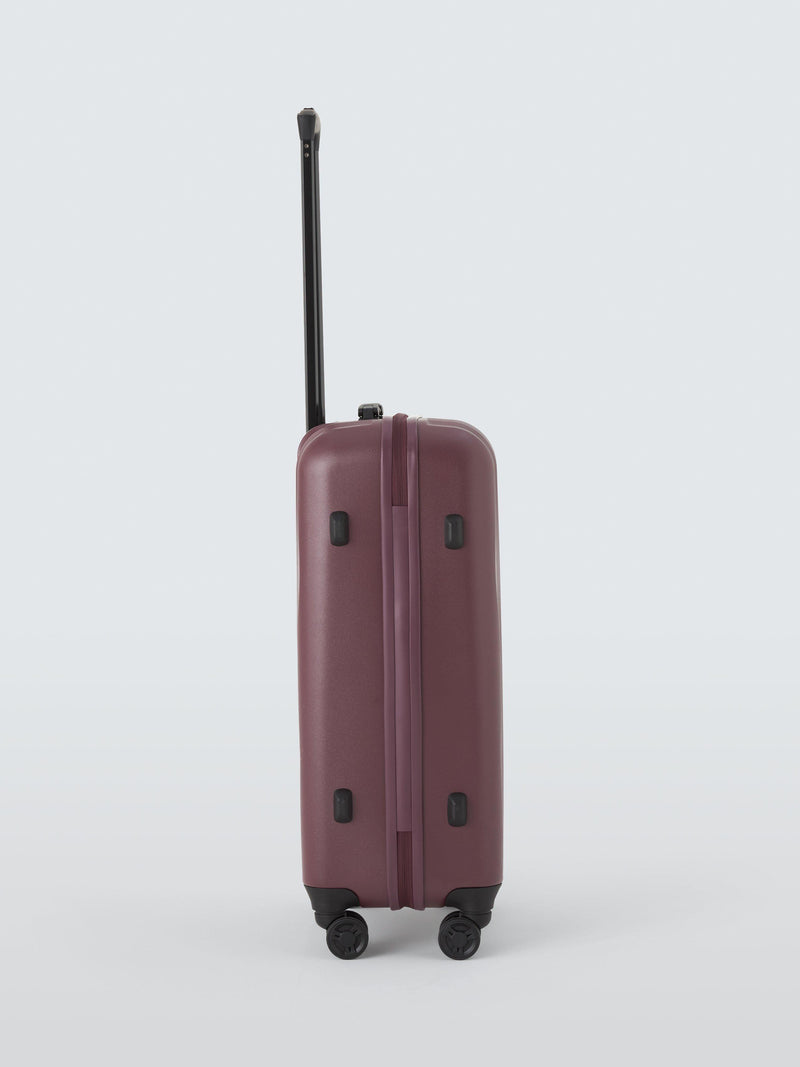 John Lewis Rimini 66cm medium suitcase in burgundy (British brand)