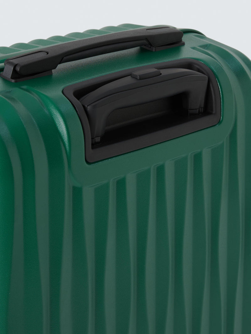 John Lewis Rimini medium suitcase 66cm dark green, imported from the UK