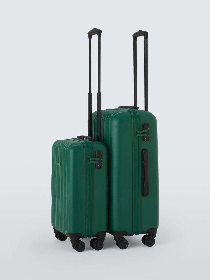 John Lewis Rimini medium suitcase 66cm dark green, imported from the UK
