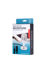 John Lewis Kikkerland Mini Retro Microphone Retro Style Audio Accessory- Buy online at McGrocer