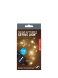 Kikkerland sound activated string light, UK version