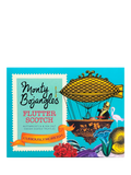 Monty Bojangles Flutter Scotch cocoa dusted truffles with butterscotch chips 150g box, imported from the UK