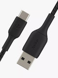 Belkin USB-C to USB-A braided cable 2m black (British brand)
