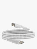 Belkin BoostCharge braided USB-C cable 1m white (British brand)