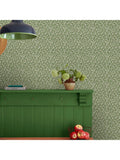 Joules ditsy floral print green wallpaper, UK version
