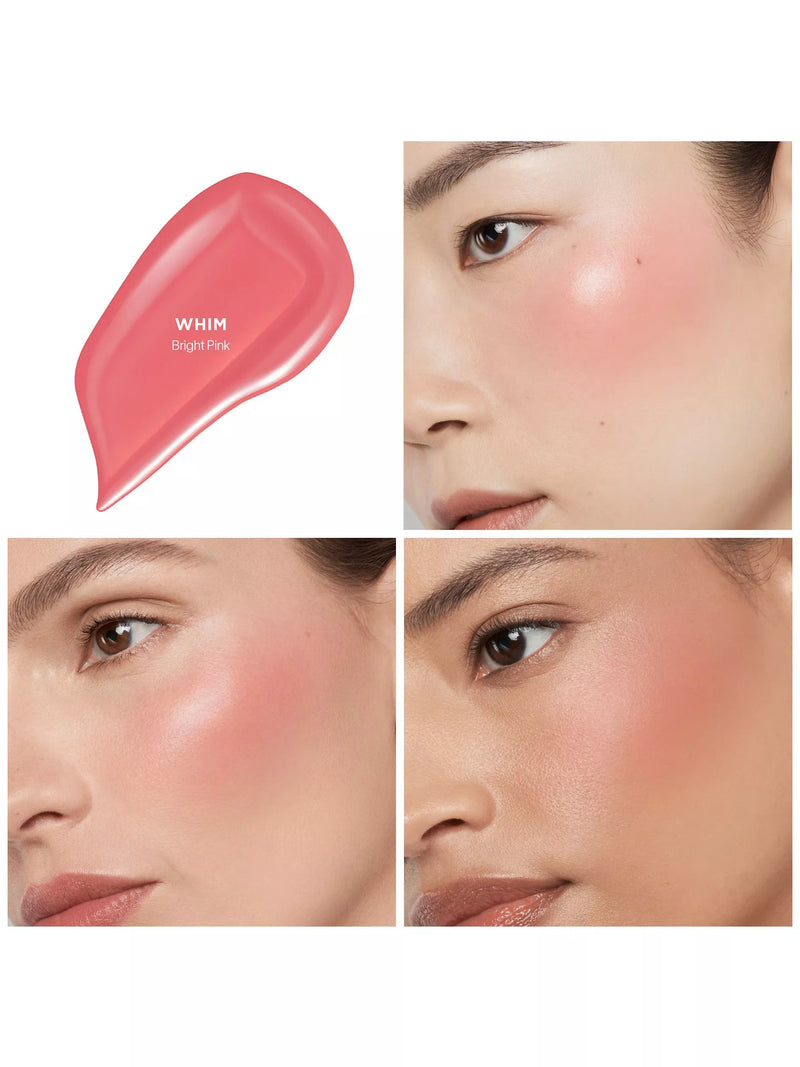 Hourglass liquid blush infused with hyaluronic acid for buildable colour, UK version