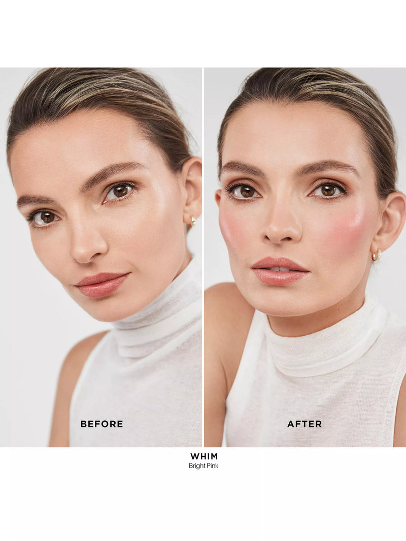Hourglass liquid blush infused with hyaluronic acid for buildable colour, UK version