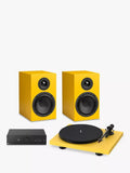 Pro-Ject Colourful Audio System with turntable amplifier and speakers, imported from the UK