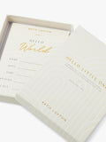 Katie Loxton baby milestone cards 16 monthly cards (British brand)
