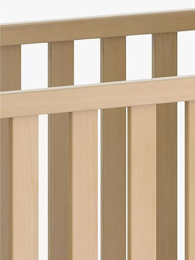 Boori Alice Cotbed with Mattress White Baby Nursery Furniture