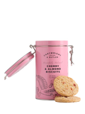 Cartwright & Butler Cherry & Almond Biscuits 200g tin - British product