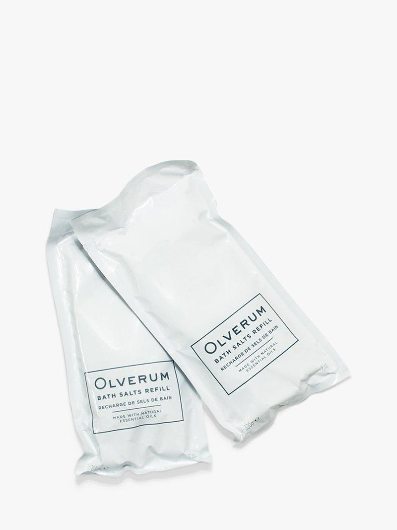 Olverum bath salts double refill 400g, imported from the UK