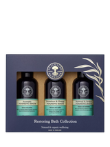 John Lewis Neal's Yard Remedies Restoring Baths Collection 3 x 100ml Foaming Bath Set- Buy online at McGrocer